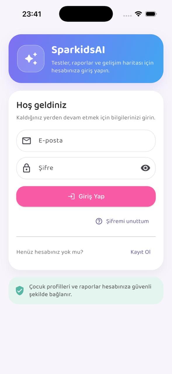 Sparkids ekran 2
