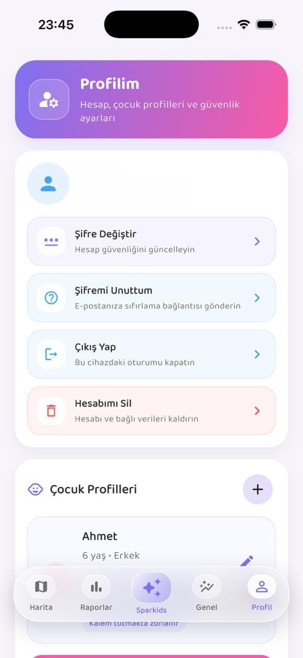 Sparkids ekran 3
