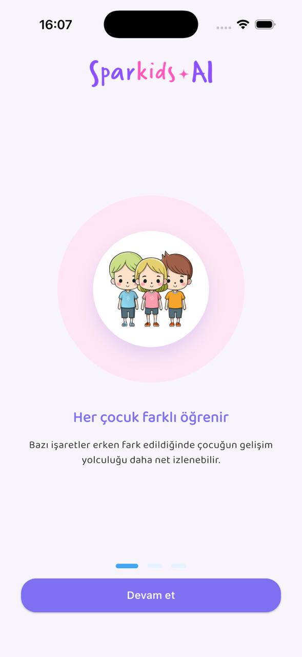Sparkids ekran 1